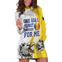 Custom Romania Football With Eagle Mascot Hoodie Dress Sporty Style
