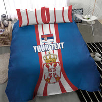 Personalized Serbia Coat of Arms Bedding Set The Serbian Eagle and Serbian cross