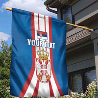 Personalized Serbia Coat of Arms Garden Flag The Serbian Eagle and Serbian cross
