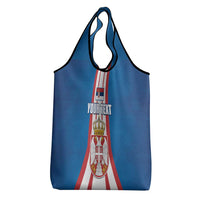 Personalized Serbia Coat of Arms Grocery Bag The Serbian Eagle and Serbian cross