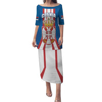 Personalized Serbia Coat of Arms Puletasi The Serbian Eagle and Serbian cross