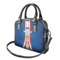 Personalized Serbia Coat of Arms Shoulder Handbag The Serbian Eagle and Serbian cross