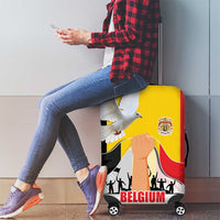Belgian National Day Luggage Cover 21th July Flag with Dove