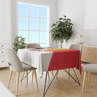 Belgian National Day Tablecloth 21th July Flag with Dove