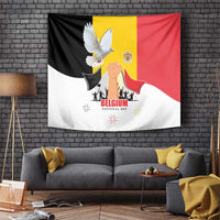 Belgian National Day Tapestry 21th July Flag with Dove