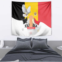 Belgian National Day Tapestry 21th July Flag with Dove