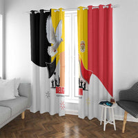 Belgian National Day Window Curtain 21th July Flag with Dove