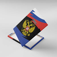 Russia Coat of Arms Canvas Wall Art Russian Eagle Two Heads Simple Style LT17 - Wonder Print Shop