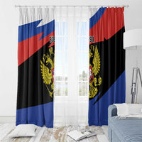 Russia Coat of Arms Window Curtain Russian Eagle Two Heads Simple Style LT17 - Wonder Print Shop