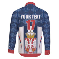 Custom Serbia Basketball Champions Family Matching Tank Maxi Dress and Hawaiian Shirt Sporty Style with Coat of Arms