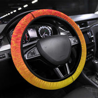 Spain Bull with Crown Steering Wheel Cover Espana Flag with Coat of Arms