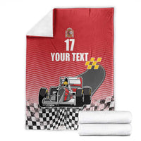 Custom Spain Formula One Blanket Motorsport with Flag F1 World Championship