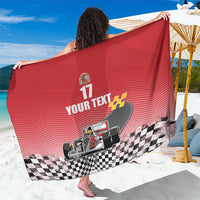 Custom Spain Formula One Sarong Motorsport with Flag F1 World Championship