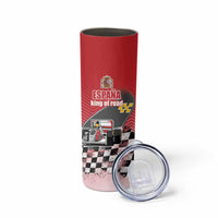Custom Spain Formula One Skinny Tumbler Motorsport with Flag F1 World Championship