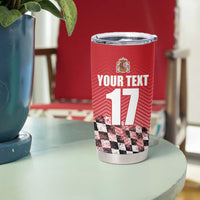 Custom Spain Formula One Tumbler Cup Motorsport with Flag F1 World Championship