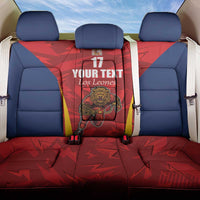 Custom Espana Rugby Spain Back Car Seat Cover Lion Mascot Come on Los Leones Red Style