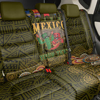 Personalized Mexico Cinco De Mayo Back Car Seat Cover Chilli Pepper and Cactus