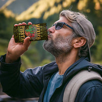 Personalized Mexico Cinco De Mayo 4 in 1 Can Cooler Tumbler Chilli Pepper and Cactus