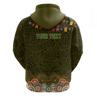 Personalized Mexico Cinco De Mayo Hoodie Chilli Pepper and Cactus