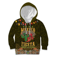 Personalized Mexico Cinco De Mayo Kid Hoodie Chilli Pepper and Cactus
