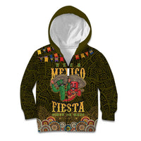 Personalized Mexico Cinco De Mayo Kid Hoodie Chilli Pepper and Cactus
