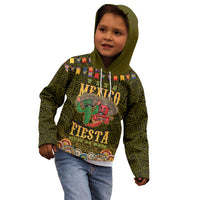 Personalized Mexico Cinco De Mayo Kid Hoodie Chilli Pepper and Cactus