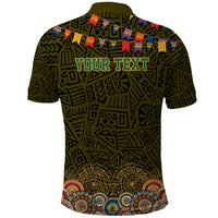Personalized Mexico Cinco De Mayo Polo Shirt Chilli Pepper and Cactus