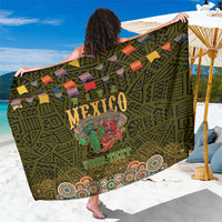 Personalized Mexico Cinco De Mayo Sarong Chilli Pepper and Cactus