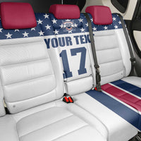 Custom USA Ice Hockey Back Car Seat Cover Sporty Style Go Champions