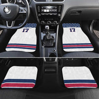 Custom USA Ice Hockey Car Mats Sporty Style Go Champions