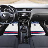Custom USA Ice Hockey Car Mats Sporty Style Go Champions