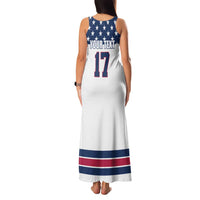 Custom USA Ice Hockey Family Matching Tank Maxi Dress and Hawaiian Shirt Sporty Style Go Champions