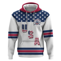 Custom USA Ice Hockey Hoodie Sporty Style Go Champions