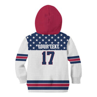 Custom USA Ice Hockey Kid Hoodie Sporty Style Go Champions