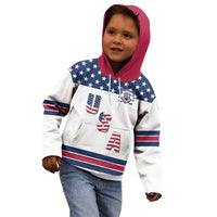Custom USA Ice Hockey Kid Hoodie Sporty Style Go Champions