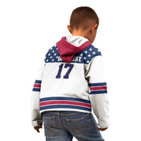 Custom USA Ice Hockey Kid Hoodie Sporty Style Go Champions