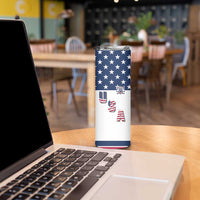 Custom USA Ice Hockey Skinny Tumbler Sporty Style Go Champions