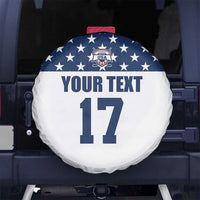 Custom USA Ice Hockey Spare Tire Cover Sporty Style Go Champions