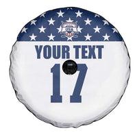 Custom USA Ice Hockey Spare Tire Cover Sporty Style Go Champions