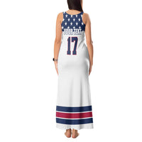 Custom USA Ice Hockey Tank Maxi Dress Sporty Style Go Champions