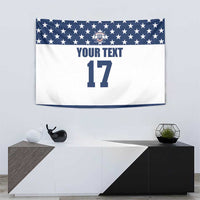 Custom USA Ice Hockey Tapestry Sporty Style Go Champions