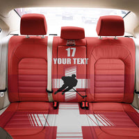 Custom Switzerland Ice Hockey Back Car Seat Cover La Nati Go Champions