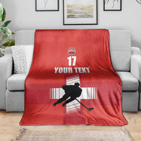 Custom Switzerland Ice Hockey Blanket La Nati Go Champions