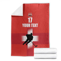 Custom Switzerland Ice Hockey Blanket La Nati Go Champions