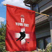 Custom Switzerland Ice Hockey Garden Flag La Nati Go Champions