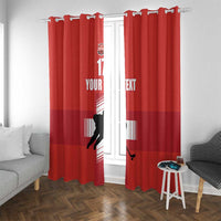 Custom Switzerland Ice Hockey Window Curtain La Nati Go Champions