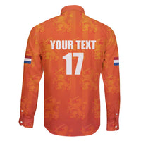 Custom Netherlands Football Family Matching Puletasi and Hawaiian Shirt Oranje Go Champions
