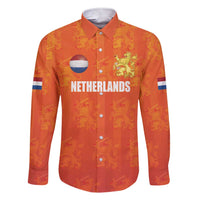 Custom Netherlands Football Family Matching Short Sleeve Bodycon Dress and Hawaiian Shirt Oranje Go Champions