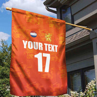 Custom Netherlands Football Garden Flag Oranje Go Champions