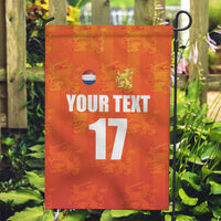 Custom Netherlands Football Garden Flag Oranje Go Champions